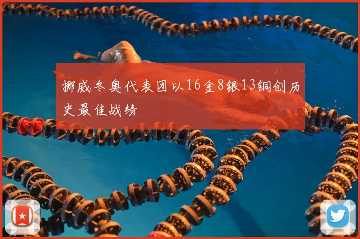 挪威冬奥代表团以16金8银13铜创历史最佳战绩