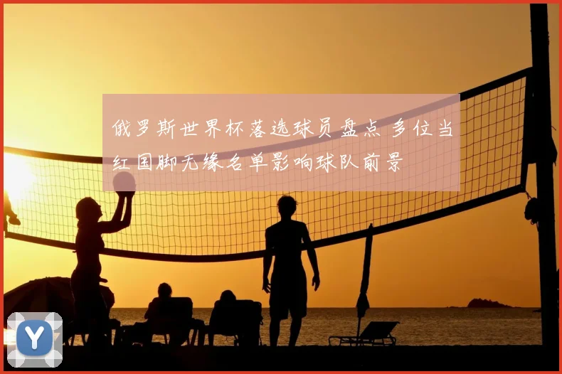 俄罗斯世界杯落选球员盘点 多位当红国脚无缘名单影响球队前景